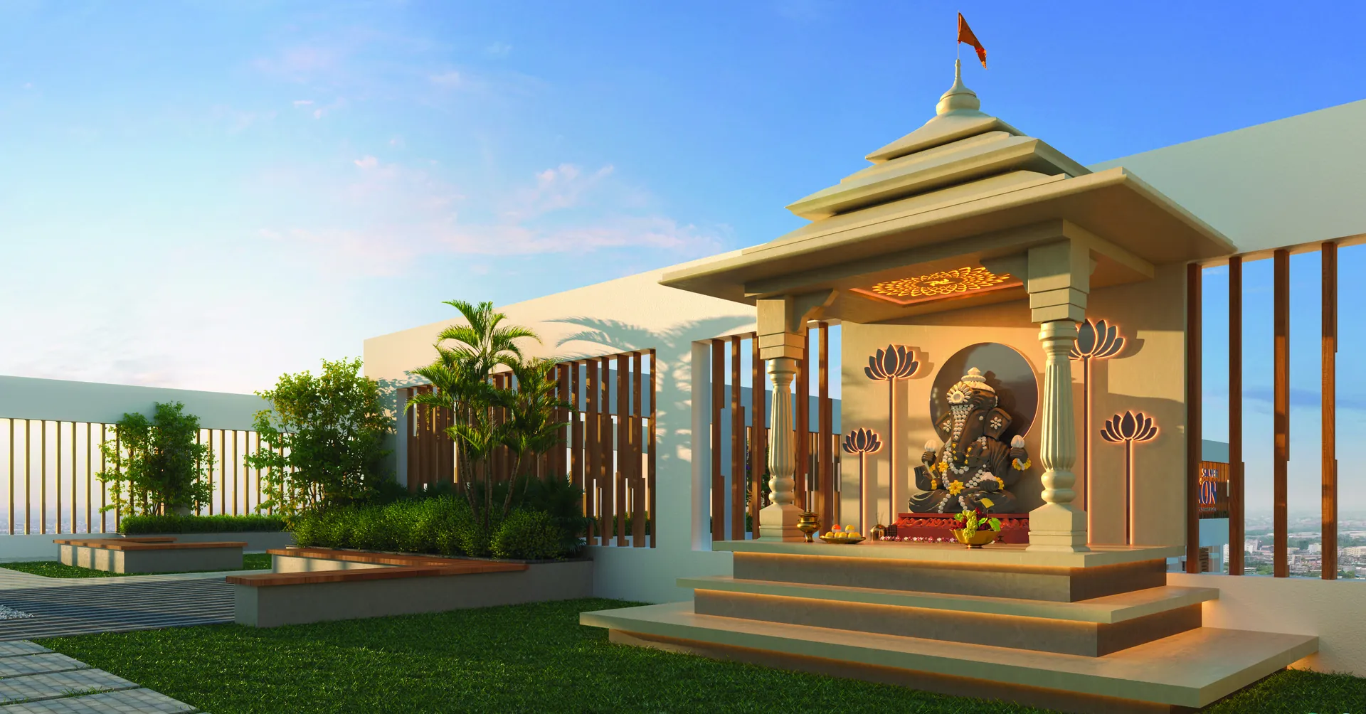 Rooftop Temple